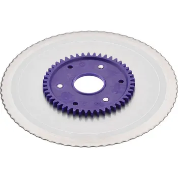 Pracovní nůž Náhradní nůž pro kráječe Ritter 170 mm - fialový Typ nože: Zoubkovaný