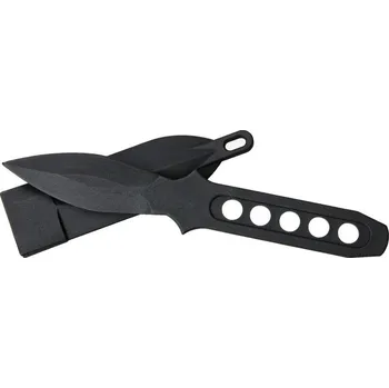 Bojový nůž Dýka CIA STICKER z tvrzeného plastu s pouzdrem ČERNÁ (Dýka CIA STICKER z tvrzeného plastu s pouzdrem ČERNÁ)