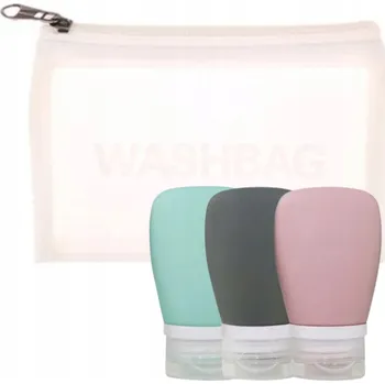 Kosmetická taška Kosmetická taštička LOGparts Kosmetyczka wodoodporna basen biała + 38ml vícebarevná