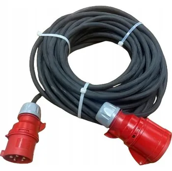 Prodlužovací kabel PRODLUŽOVACÍ KABEL GUMOVÝ STAVEBNÍ 5x2,5 32A 25M