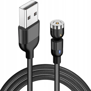 Datový kabel DLOUHÝ 2M MAGNETICKÝ OTOČNÝ KABEL 540, SAMOTNÝ KABEL