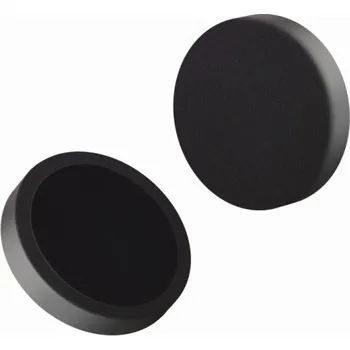 Leštící houba prům. 150mm / tloušťka 25mm / černá / měkká / na suchý zip / BOLL BOLL CHEMIA/CHEMICALS