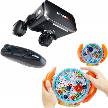 Virtuální realita VR 3D brýle pro virtuální realitu 360° + EDUKAČNÍ DOVEDNOSTNÍ HRA LABYRINT