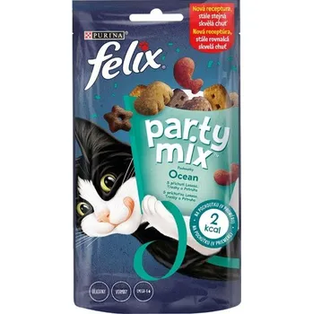 Krmivo pro kočku Nestlé Česko s.r.o. Felix snack cat -Party Mix Ocean Mix 60 g