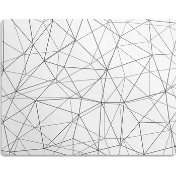 Podložka pod nábytek Ochranná podložka pod kočičí toaletu - Geometrické linie 45x35 cm