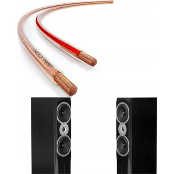 Audio kabel DeleyCON 50m Reproduktorový kabel 2x 1,5 mm² - Měď