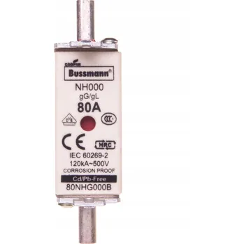 spínač Odpojovač Eaton 500 V IP20 80 A 80NHG000B - 1 kus