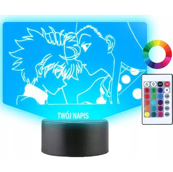 Lampička Plexido vícebarevná Noční lampa