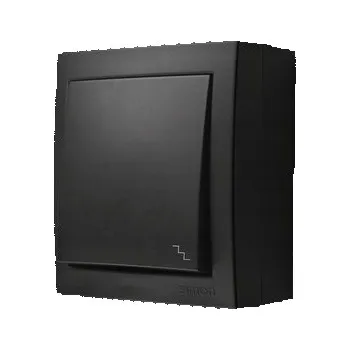 vypínač Schodišťový vypínač Klasik Kontakt-simon černý ACW6A/49