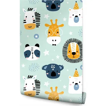 Fototapeta Tapeta Pro Děti - Veselá Zvířátka /223430691