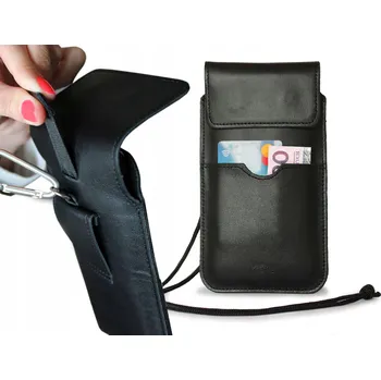 Pouzdro na mobilní telefon LURESKO Pouzdro obal + poutko na telefon 167x78 SAMSUNG IPHONE REALME MOTO