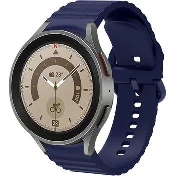 Řemínek na hodinky Řemínek RZAKcesoria pro Samsung 20mm, modrý