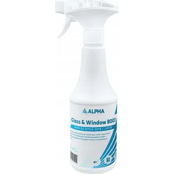 Čisticí prostředek na okna Čistič na okna a skla Alpha Glass & Window Meloun 500 ml