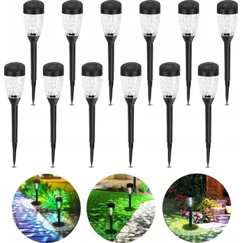 Venkovní osvětlení 12x Solární lampa LED lampa zahradní 6500K Aigostar