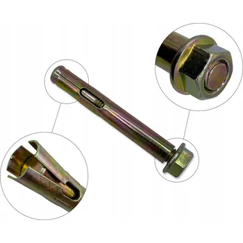 Hmoždinka ROZPĚRNÁ KOTVA OCELOVÁ hmoždinka kolík 10x80mm - 10 kusů