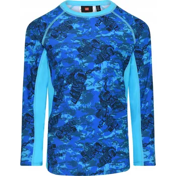 Dětské plavecké tričko LEGO Lwalex 303 modré 11010686 velikost 110