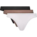 3PACK dámská tanga Calvin Klein vícebarevná (QD5220E-NP2) XL QD5220E-NP2 Možnost vrácení zboží ZDARMA do 120 dnů!