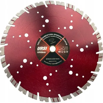 Řezný kotouč DIAMANTOVÝ KOTOUČ DIAMES URSI 350 MM PROFI