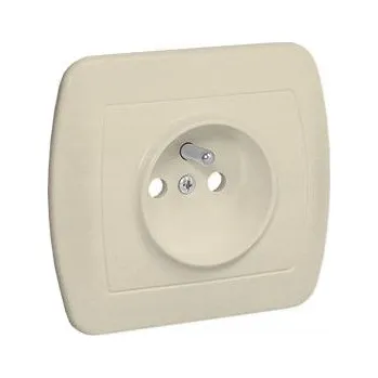 Elektrická zásuvka Elektrická Zásuvka zásuvka Kontakt-simon béžová