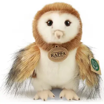 plyšák Rappa Plyšová sova pálená 20 cm ECO-FRIENDLY