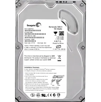 Interní pevný disk Pevný disk Seagate Barracuda 7200.9 ST3160212AS 160GB SATA II 3,5"