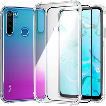 Pouzdro na mobilní telefon Zadní Kryt Hello Case pro Xiaomi Redmi Note 8T bezbarvý