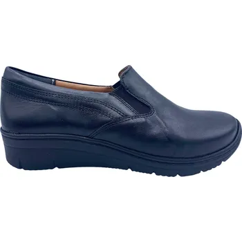 Dámské polobotky Dámské kožené mokasíny Kira 1399 černé Velikost: 38 (EU)