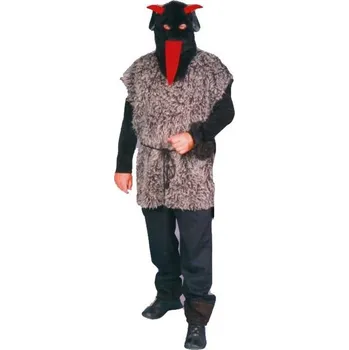 Karnevalový kostým Lipta-tdp Kostým čert - vesta chlupatá