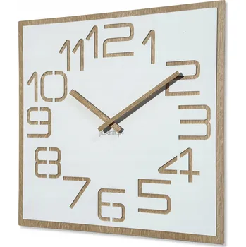 Hodiny Nástěnné hodiny FLEXISTYLE bílé 50 cm