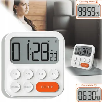 Kuchyňská minutka KUCHYŇSKÁ MINUTKA NA MAGNET STOPKY ČASOVAČ LCD ELEKTRONICKÝ