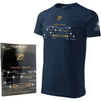 Pánské tričko Triko s letištním okruhem CIRCUIT MODRÉ vel. XL (Triko s letištním okruhem CIRCUIT MODRÉ vel. XL)