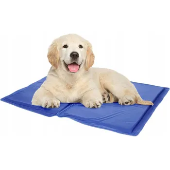 Pelíšek pro psa Rosetti podložka pro psa modrá 90 cm x 50 cm