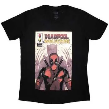 Merch Marvel Comics: Marvel Comics Unisex T-shirt: Deadpool & Wolverine Comic Cover (x-large) XL