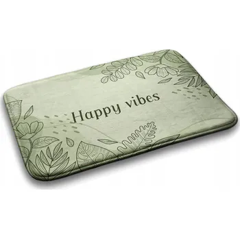 Koupelnová předložka Koupelnová předložka Koberec Měkký s květinovým motivem