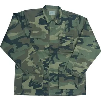 Pánská košile Blůza US typ BDU POLY WOODLAND vel. M (Blůza US typ BDU POLY WOODLAND vel. M)