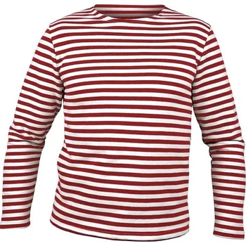 Pánské tričko Triko námořnické MARINE dl.rukáv ČERVENÉ vel. M (Triko námořnické MARINE dl.rukáv ČERVENÉ vel. M)
