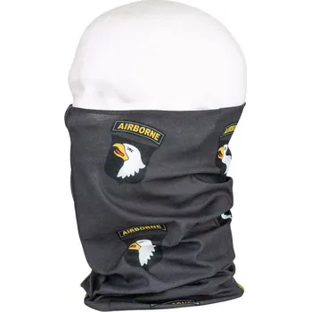 Šátek multifunkční 101st AIRBORNE Coolmax ŠEDÝ (Šátek multifunkční 101st AIRBORNE Coolmax ŠEDÝ)