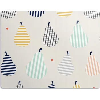 Miska pro psa Vodotěsná podložka pod misku pro psa Hrušky 45x35 cm