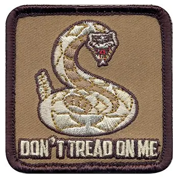 Nášivka Nášivka DON´T TREAD ON ME velcro (Nášivka DON´T TREAD ON ME velcro)