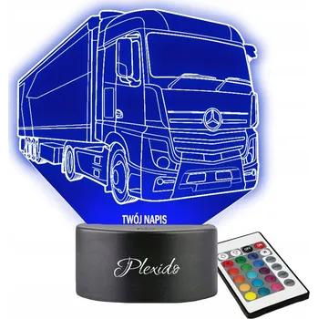 Lampička Plexido vícebarevná Noční lampa