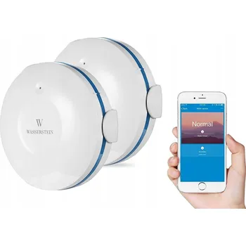 Bezpečnostní detektor DETEKTOR ÚNIKU VODY ZÁPLAVY ALARM 2-BALENÍ!!