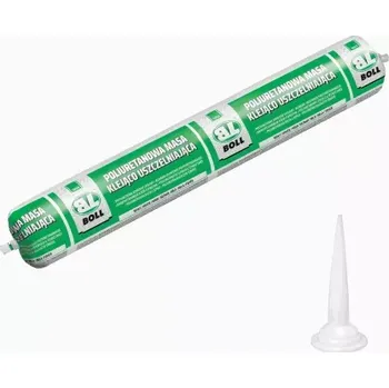 Průmyslové lepidlo BOLL polyuretanové lepidlo a těsnicí hmota bílá 600 ml