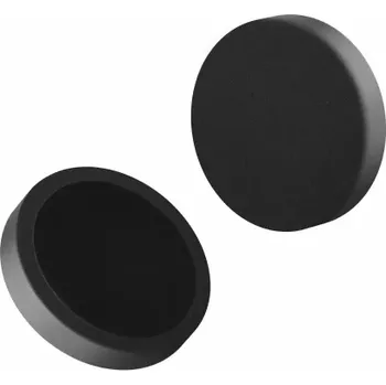 BOLL leštící suchý zip, měkký černý 2,5 cm