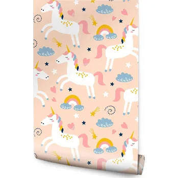 Tapeta Tapeta pro děti - Roztomilí jednorožci /1401514052