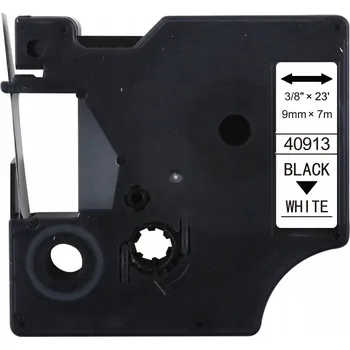 Pásek do tiskárny PÁSKA 40913 DO DYMO 9mm BÍLÁ s0720680 PÁSKA PRO TISKÁRNY ŠTÍTKŮ DYMO