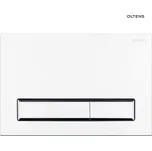 Oltens Torne splachovací tlačítko, bílé/chrom/bílé 57103000