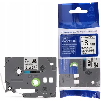 Pásek do tiskárny Páska do tiskárny Brother TZe-941 18mm x 8m Stříbrná TZ-941