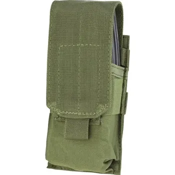 Sportovní střelba Sumka MOLLE na zásobník 2xM4 ZELENÁ (Sumka MOLLE na zásobník 2xM4 ZELENÁ)