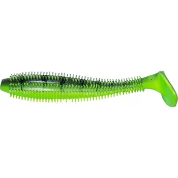 Umělá nástraha Fox Rage Spikey Shad 9 Cm UV Glow Okoun