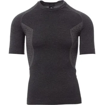 Pánské termo spodní prádlo Payperwear Pánské termo triko Pro v lehké gramáží 160 g/m krátký rukáv Barva: černá melange, Velikost: S/M